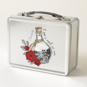 Gothic Witch Love Potion Metal Lunch Box