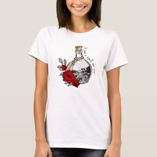 Gothic Witch Love Potion T_Shirt