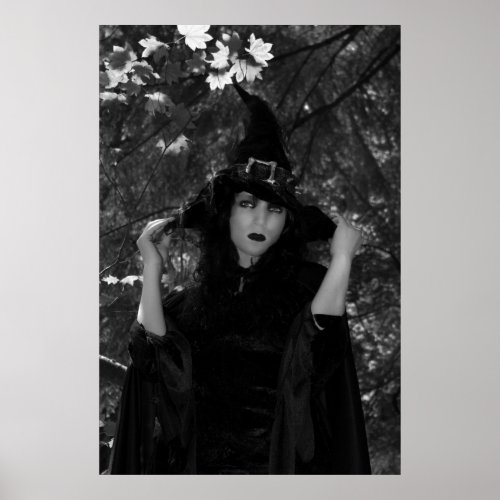 Gothic witch poster