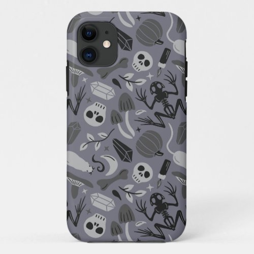 Gothic witchcraft collection _ gray iPhone 11 case