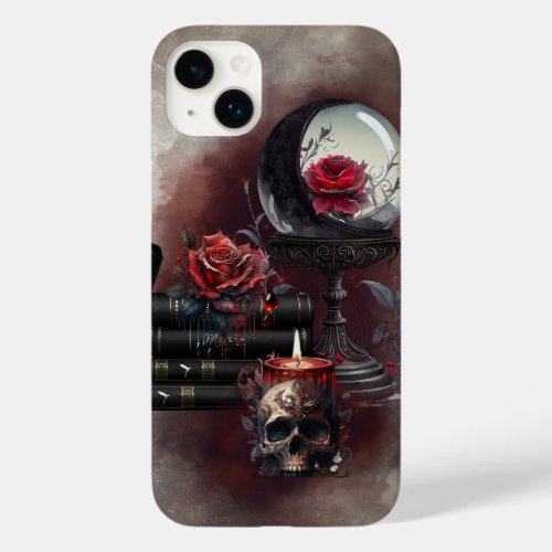 Gothic Witchery  Dark Red Witch Magic Items Case_Mate iPhone 14 Plus Case