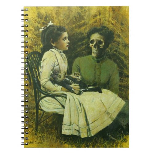 Gothic Wolf Child Notbook Notebook