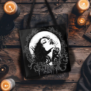 Gothic Woman Tote Bag