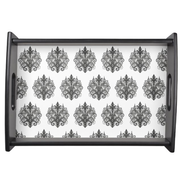 Gothic Wooden Serving Tray (Front)