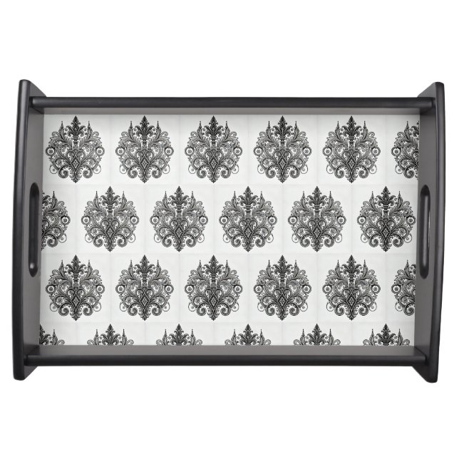 Gothic Wooden Serving Tray (Front)