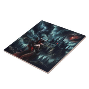 Gothic world ceramic tile