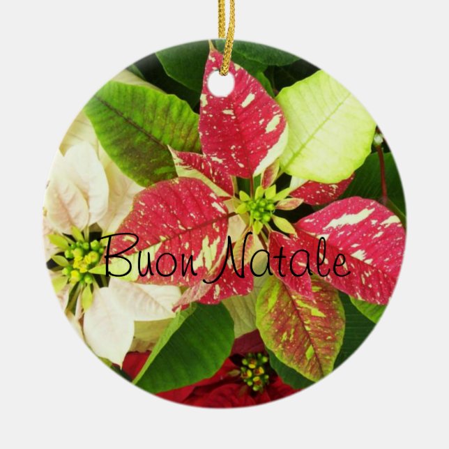 GothicChicz Buon Natale Ornament (Front)