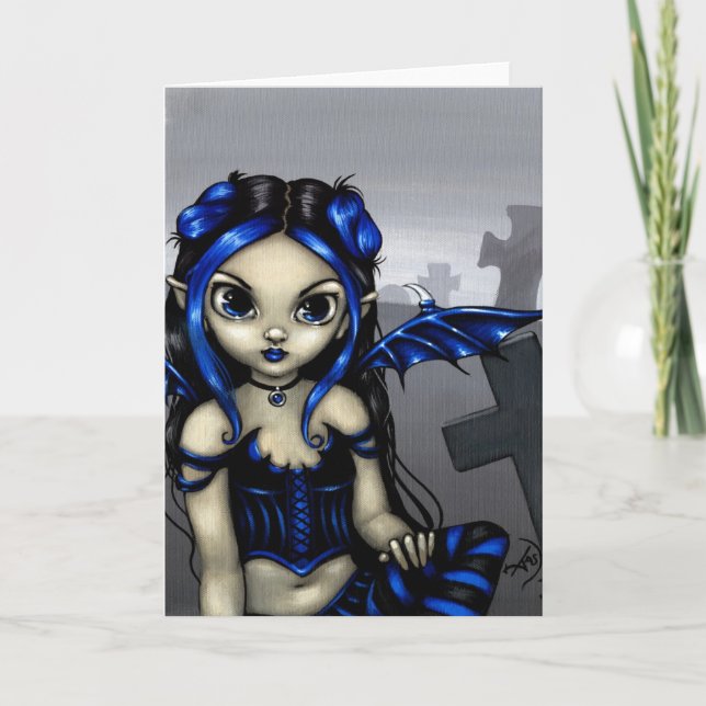 "Gothling #1" Greeting Card (Front)