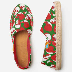 gothmas ugly christmas skull gothic espadrilles
