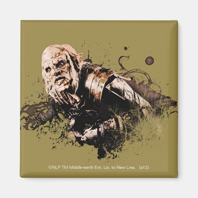 Gothmog Orc Vector Collage Magnet (Front)