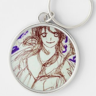 gothos girl keychain