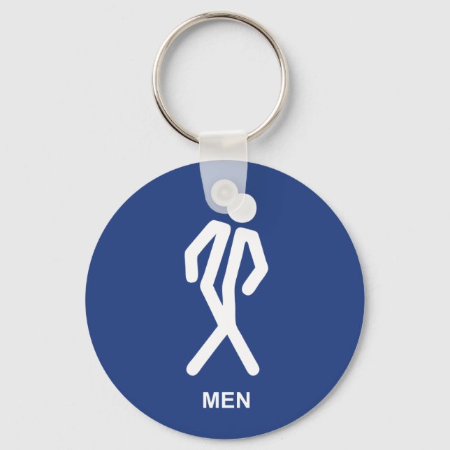 Gotta Go (Men) Keychain (Front)