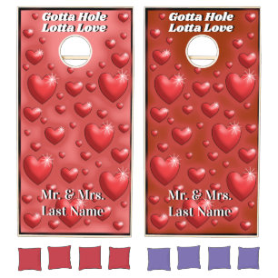 Gotta Hole Lotta Love - Wedding Cornhole Set