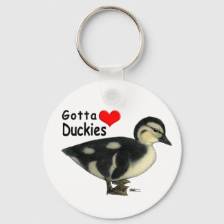 Gotta Love Duckies Keychain