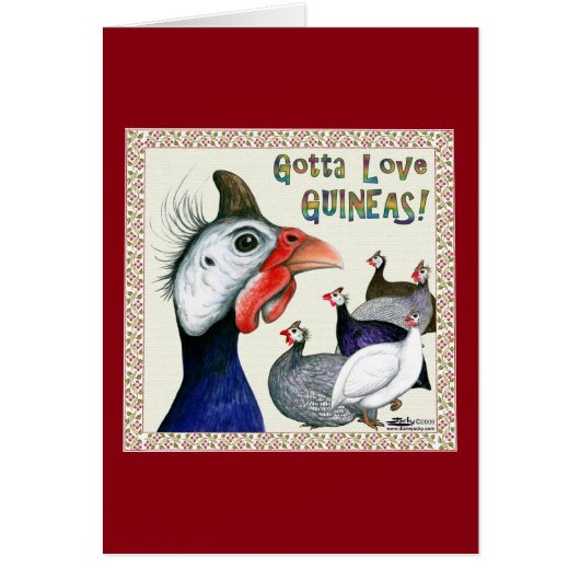 Gotta Love Guineas! (Front)
