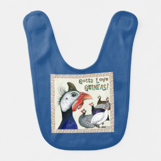 Gotta Love Guineas! Bib