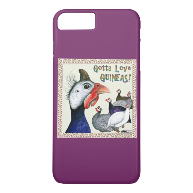 Gotta Love Guineas! Case-Mate iPhone Case (Back)