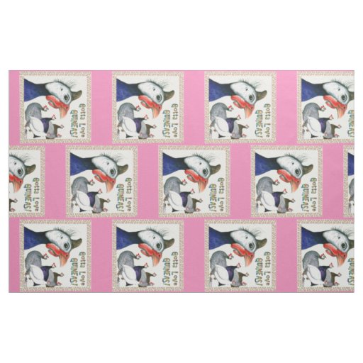 Gotta Love Guineas! Fabric