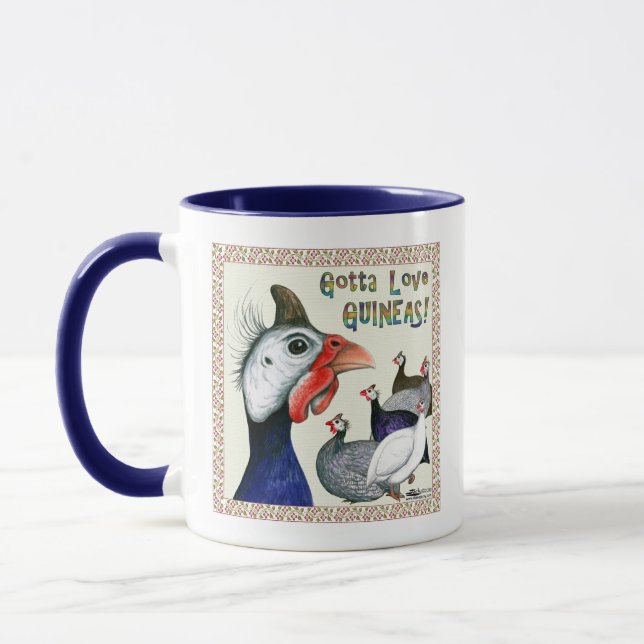Gotta Love Guineas! Mug (Left)