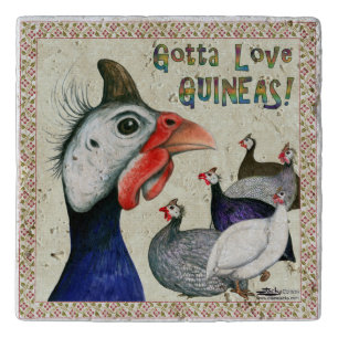 Gotta Love Guineas! Trivet