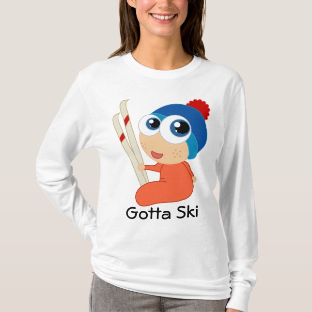 Gotta Ski Pullover Hoodie (Front)