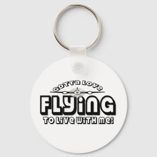 gottaloveflying keychain