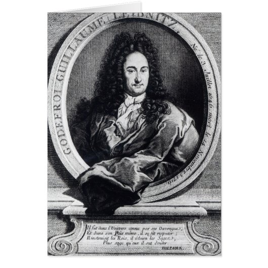 Gottfried Wilhelm Leibniz Cards (Front)