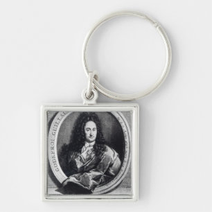 Gottfried Wilhelm Leibniz Keychain