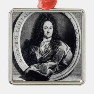 Gottfried Wilhelm Leibniz Metal Ornament