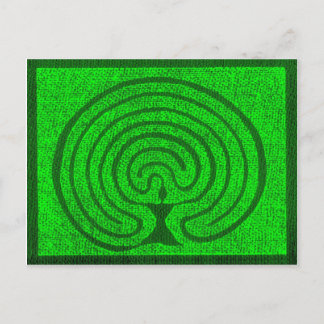 Göttin im Labyrinth 1 Postcard