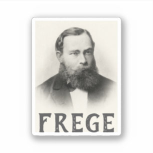 Gottlob Frege Coffee Mug Sticker