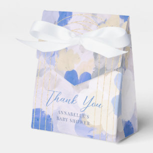 Gouache Paint Brush Stroke Baby Shower Favor Boxes