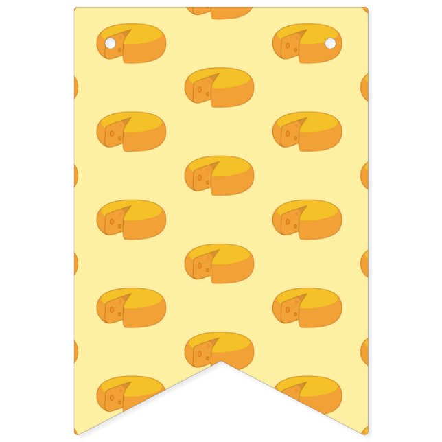 Gouda Cheese Rounds Dutch Foodie Gastronomy Bunting Flags (First Flag)