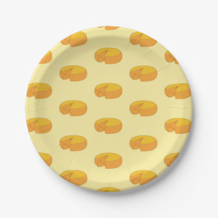 Gouda Cheese Rounds Dutch Foodie Gastronomy Paper Plates