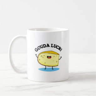 Gouda Luck Funny Cheese Pun Coffee Mug