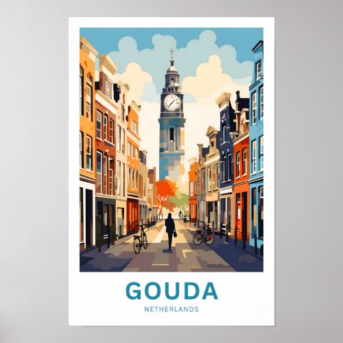 Gouda Netherlands Travel Print