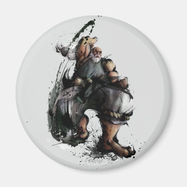 Gouken Chop Magnet (Front)