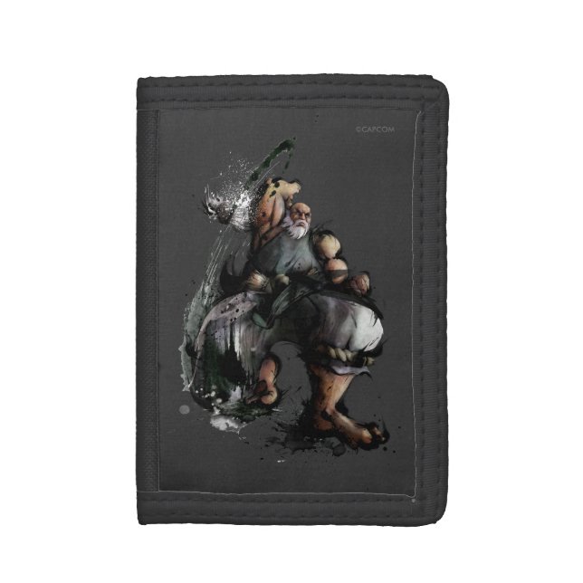 Gouken Chop Trifold Wallet (Front Vertical)