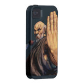 Gouken Raised Hand Case-Mate iPhone Case (Back/Right)