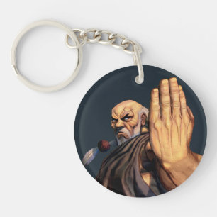 Gouken Raised Hand Keychain