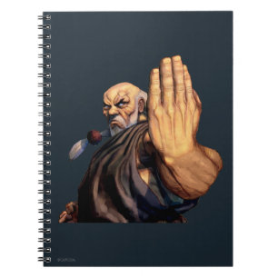Gouken Raised Hand Notebook