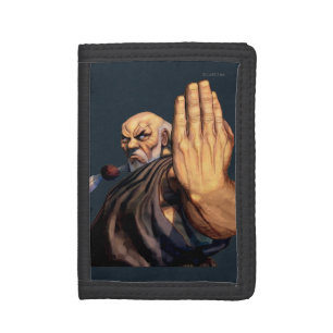 Gouken Raised Hand Trifold Wallet