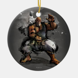 Gouken Stance Ceramic Ornament