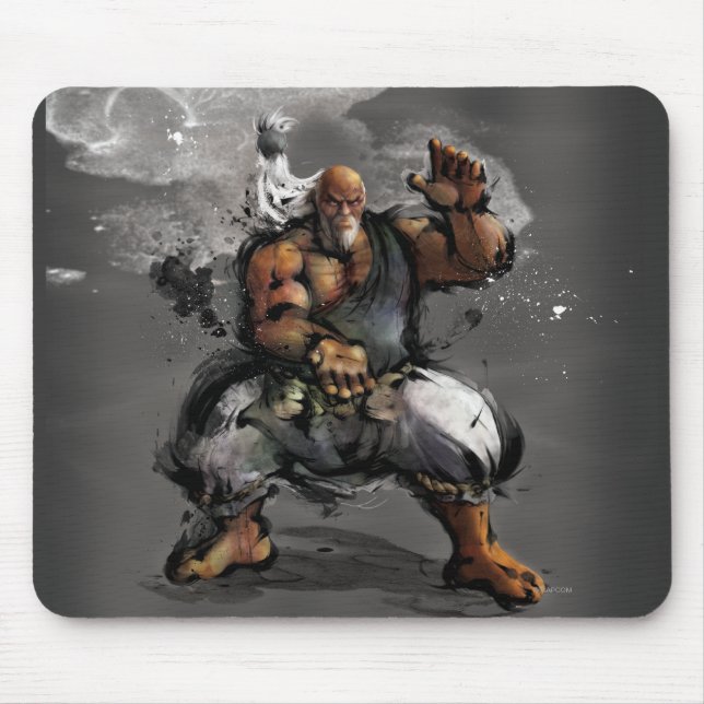 Gouken Stance Mouse Pad (Front)