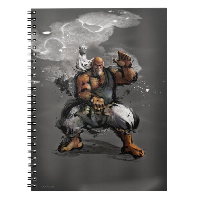 Gouken Stance Notebook (Front)