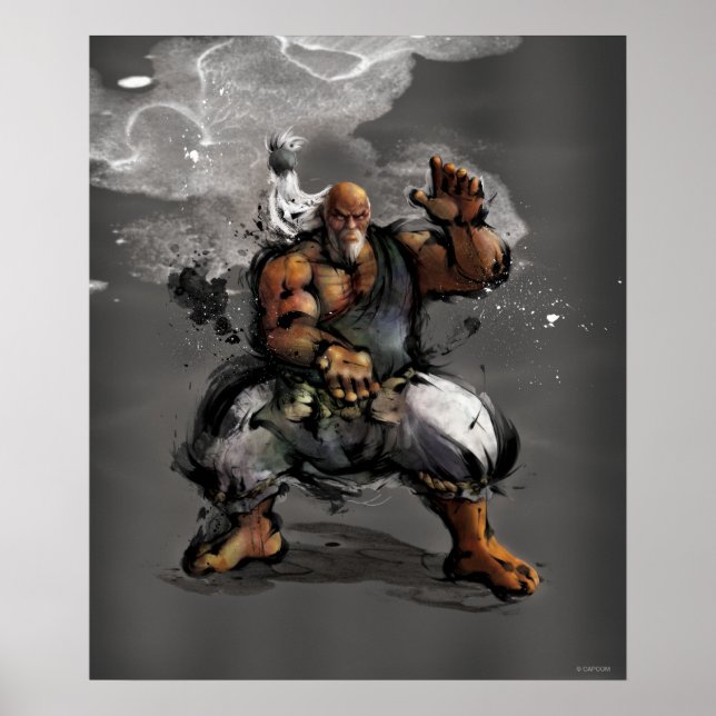 Gouken Stance Poster (Front)