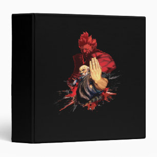 Gouken Vs. Akuma 3 Ring Binder