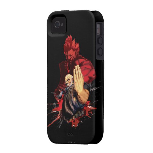 Gouken Vs. Akuma Case-Mate iPhone Case (Back Left)