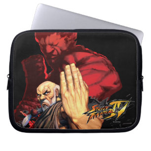 Gouken Vs. Akuma Laptop Sleeve