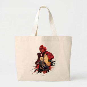Gouken Vs. Akuma Large Tote Bag